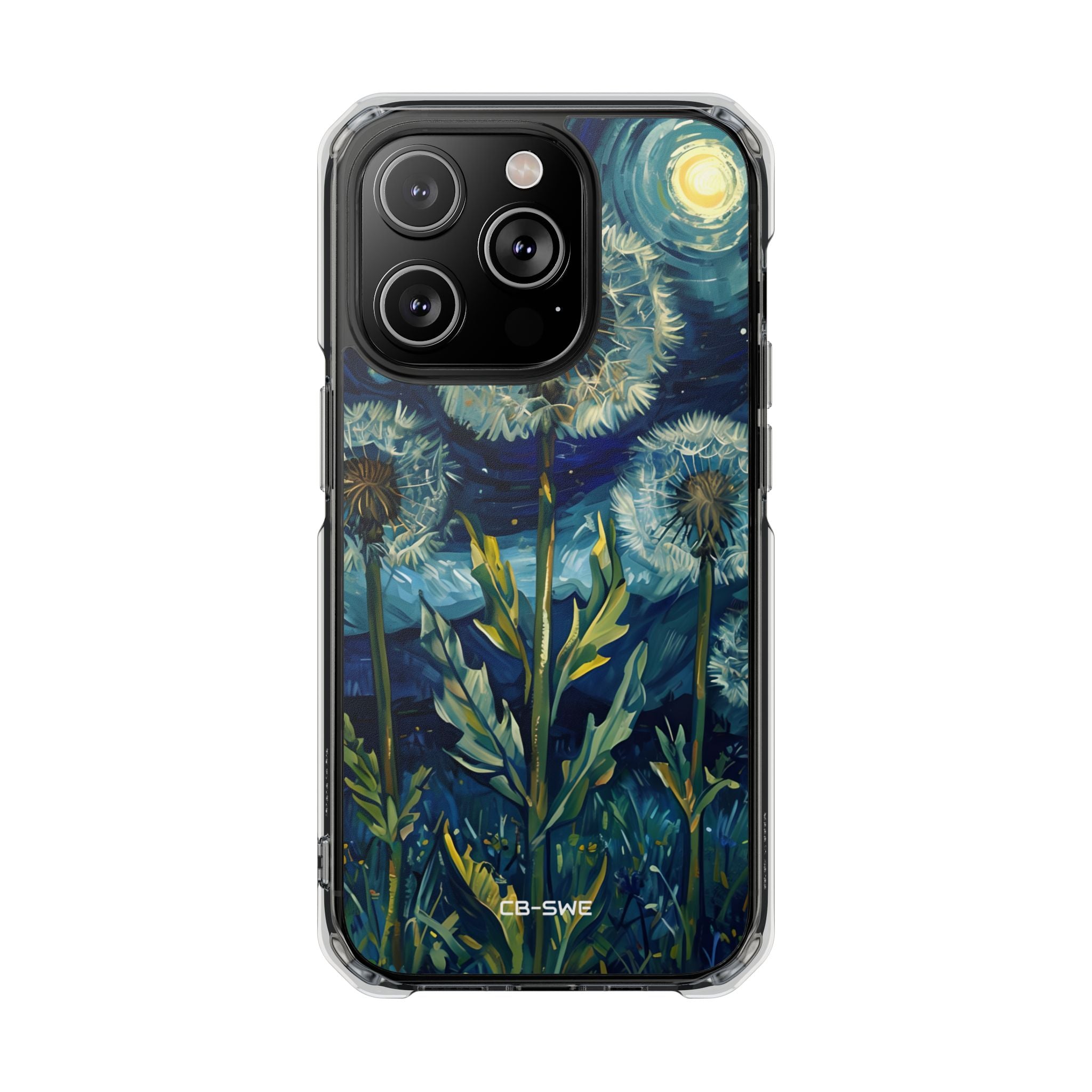 Dandelions Under Starlight iPhone Case - Impact