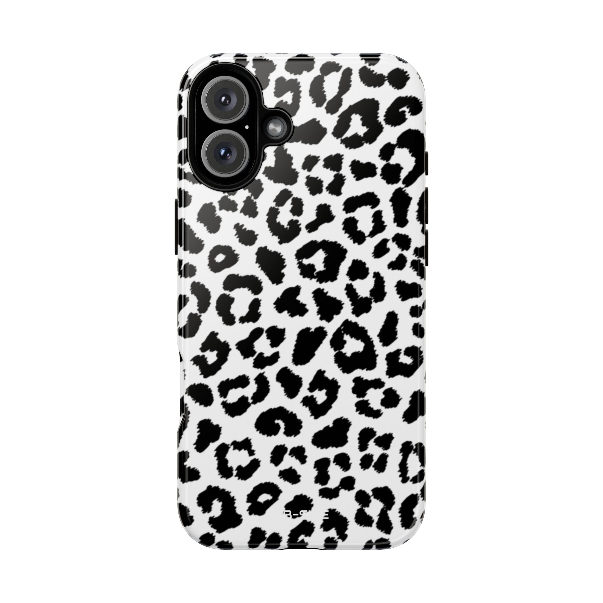 Monochrome Leopard Essence - iPhone Case