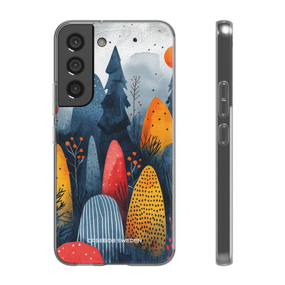 Whimsical Nature - Flexi Samsung S22 Phone Case