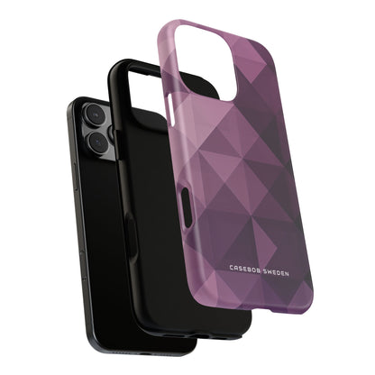 Gradient Purple Mosaic iPhone 16 - Tough Phone Case