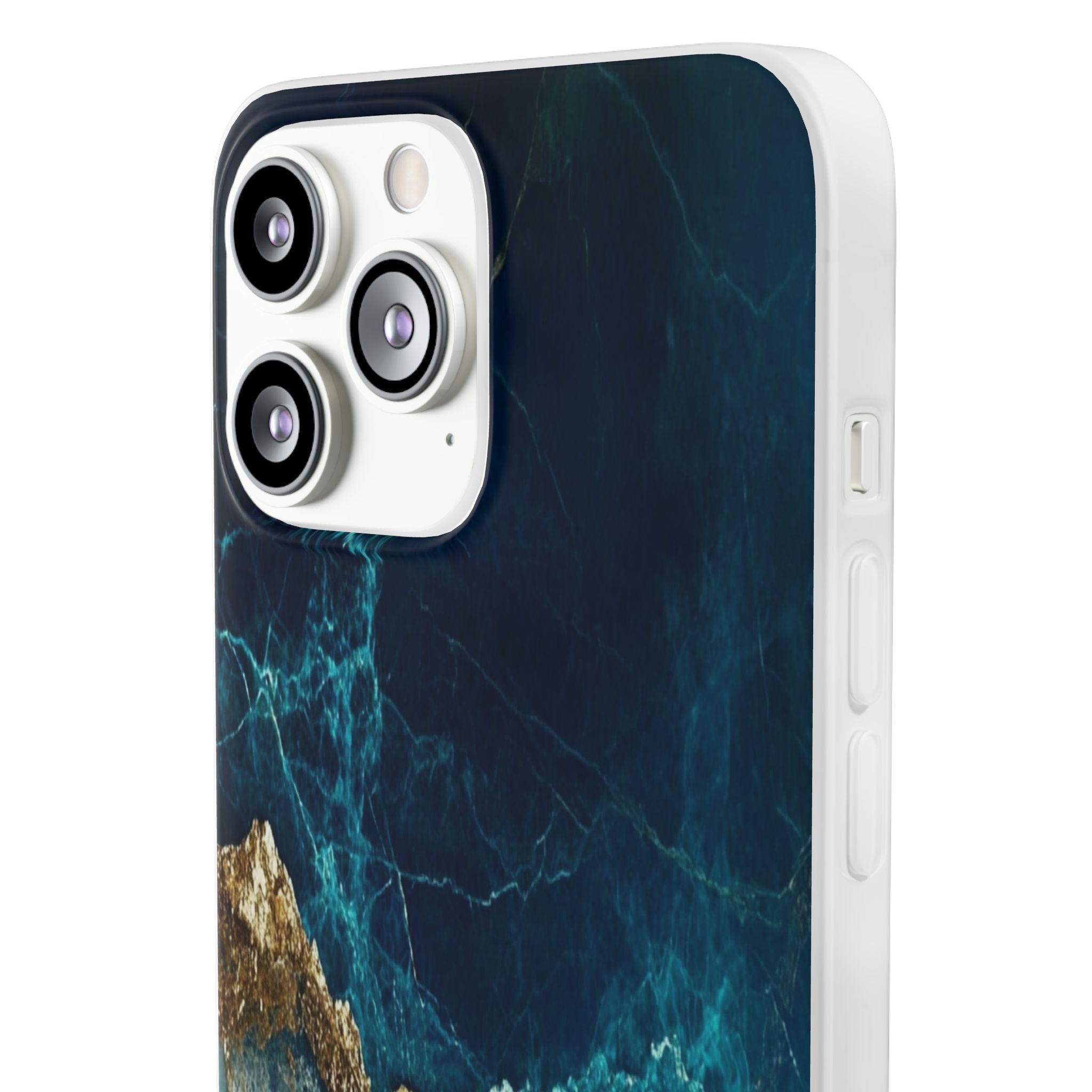 Jagged Gold Split iPhone 13 Pro Max - Soft