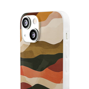 Earth Tone Pattern | Phone Case for iPhone (Flexible Case)