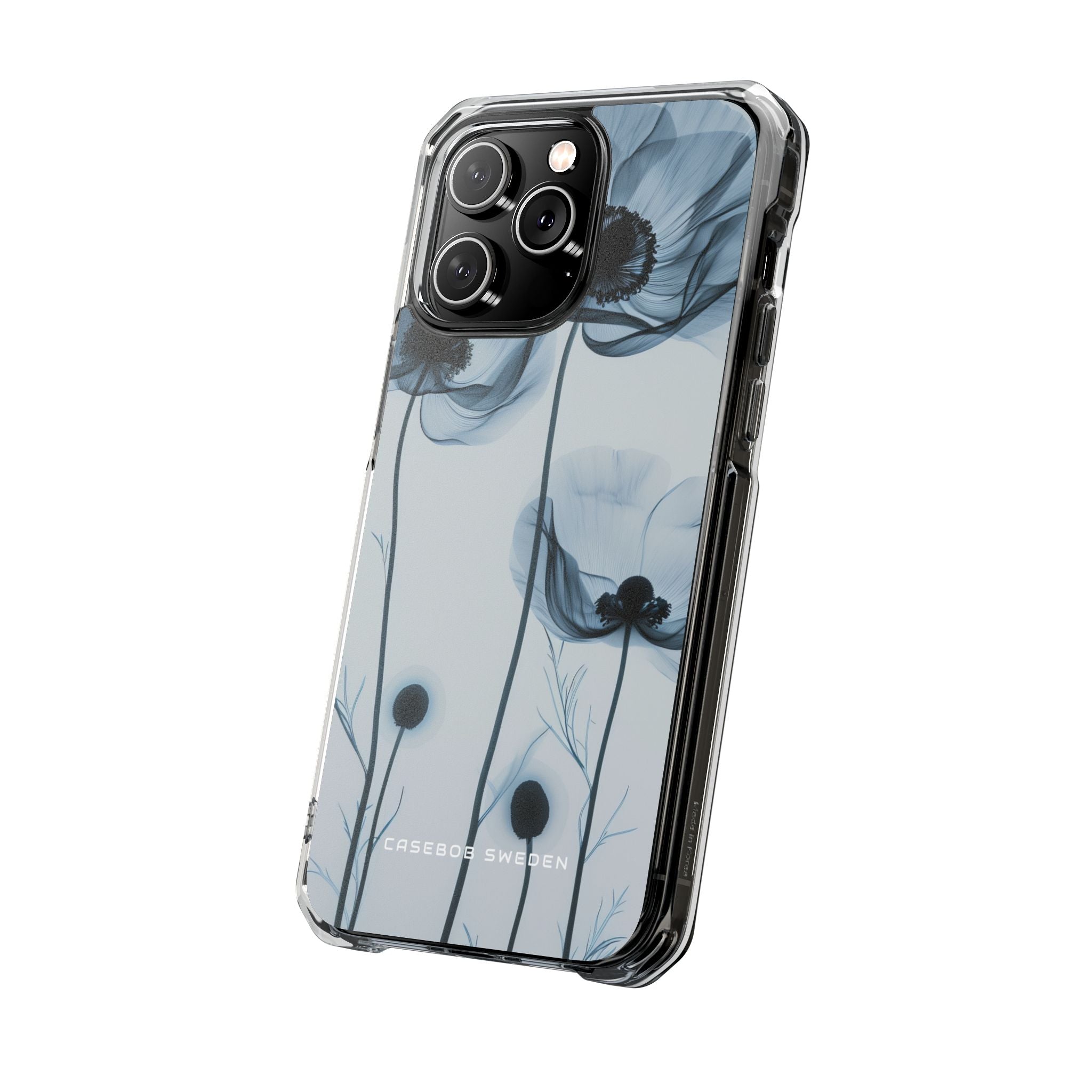 Ethereal X-Ray Flowers iPhone 14 - Clear Impact Phone Case