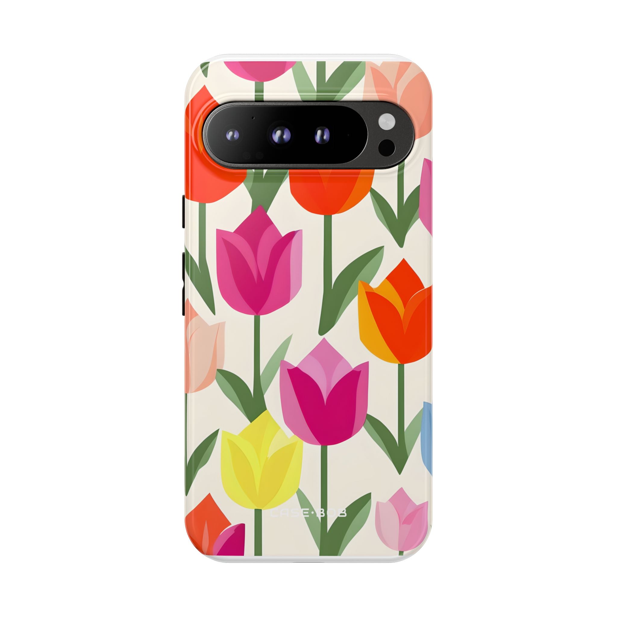 Tulip Harmony Green Google Pixel 9 Pro XL Case - Tough