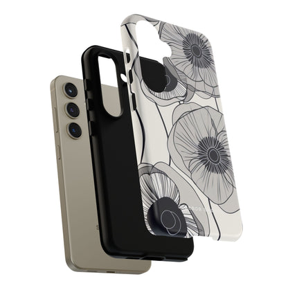 Modern Minimalist Flowers Samsung S24 - Tough Phone Case