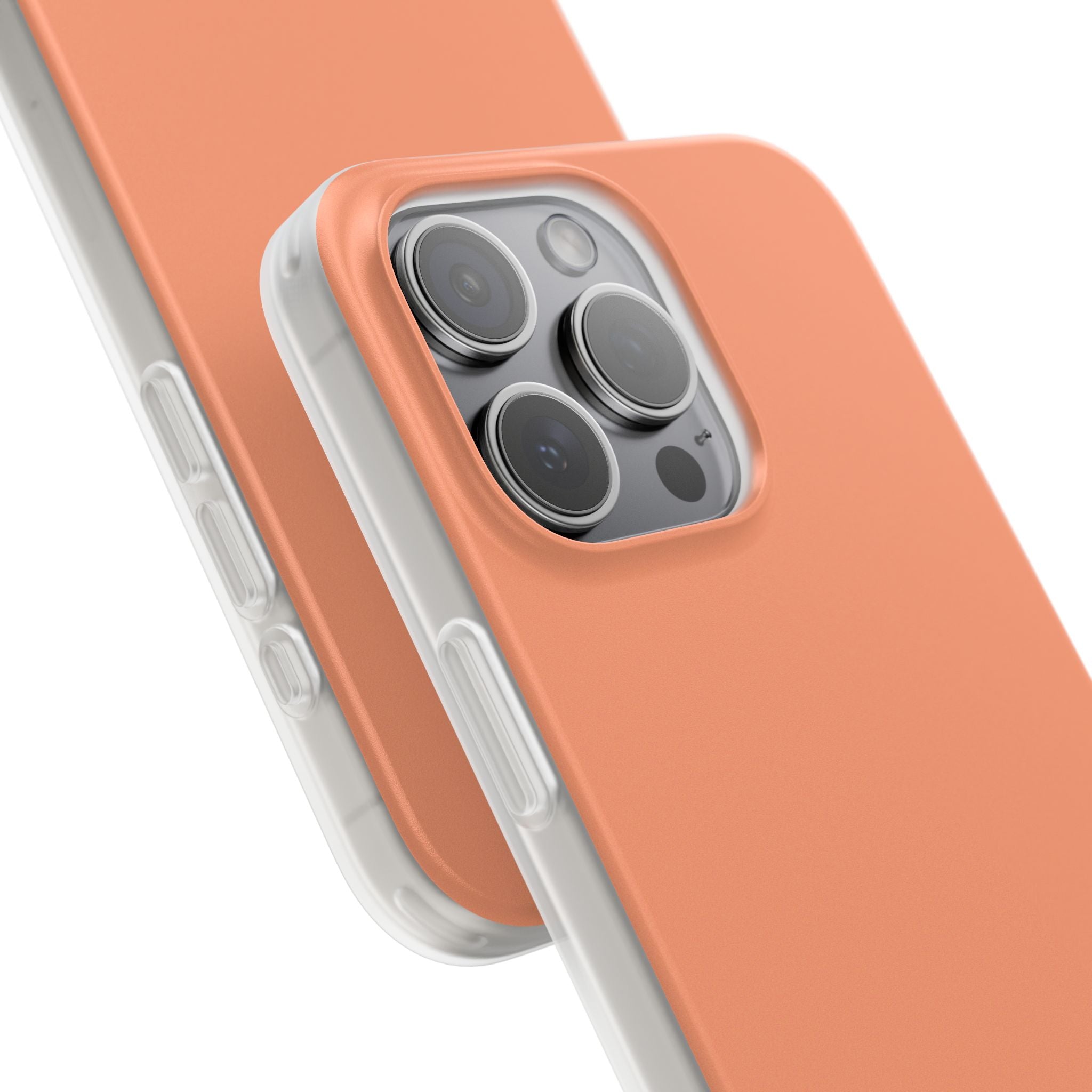 Light Salmon iPhone 15 - Flexi Phone Case