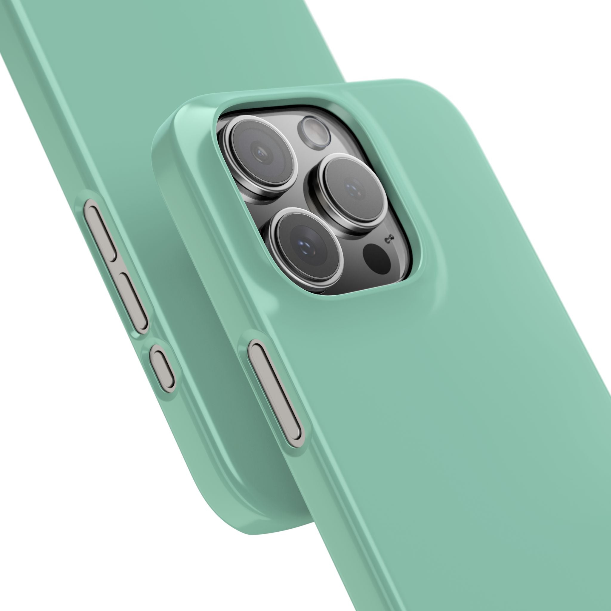 Aquamarine iPhone 16 - Slim Phone Case