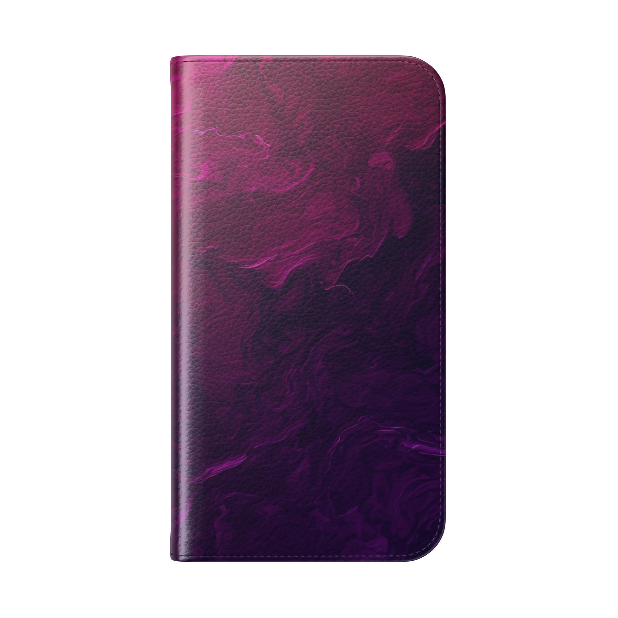 Purple Swirl - iPhone 15 Case - Wallet