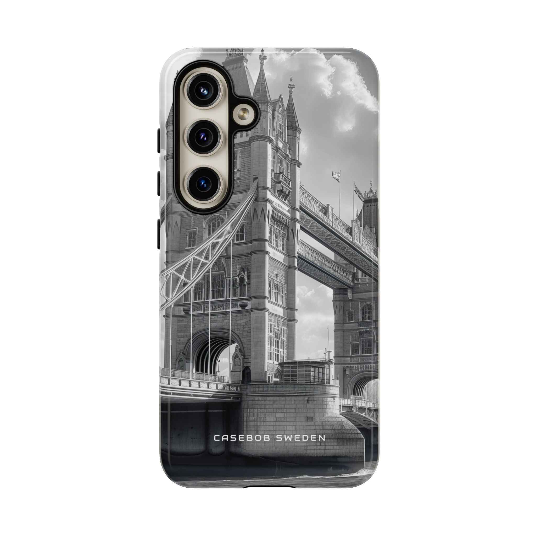 Tower Bridge Monochrome Architecture Study Samsung S24 - Tough Phone Case