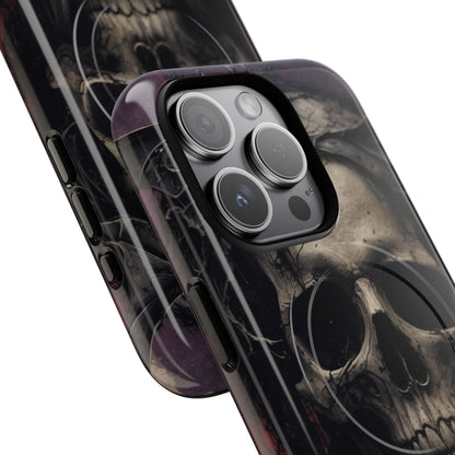 Gothic Skull Crown iPhone 15 Pro Case - Tough+