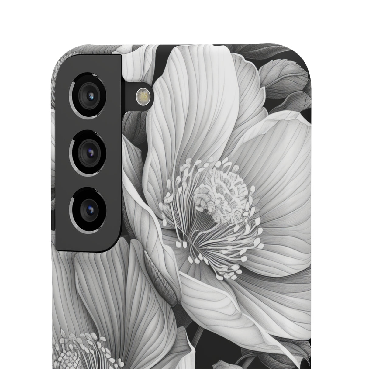 Botanische Eleganz | Schlanke Handyhülle für Samsung