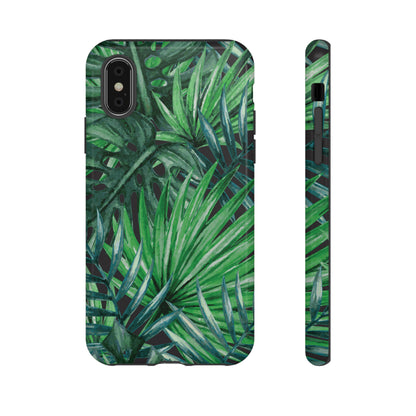 Watercolor Tropical Palm - Protective Phone Case