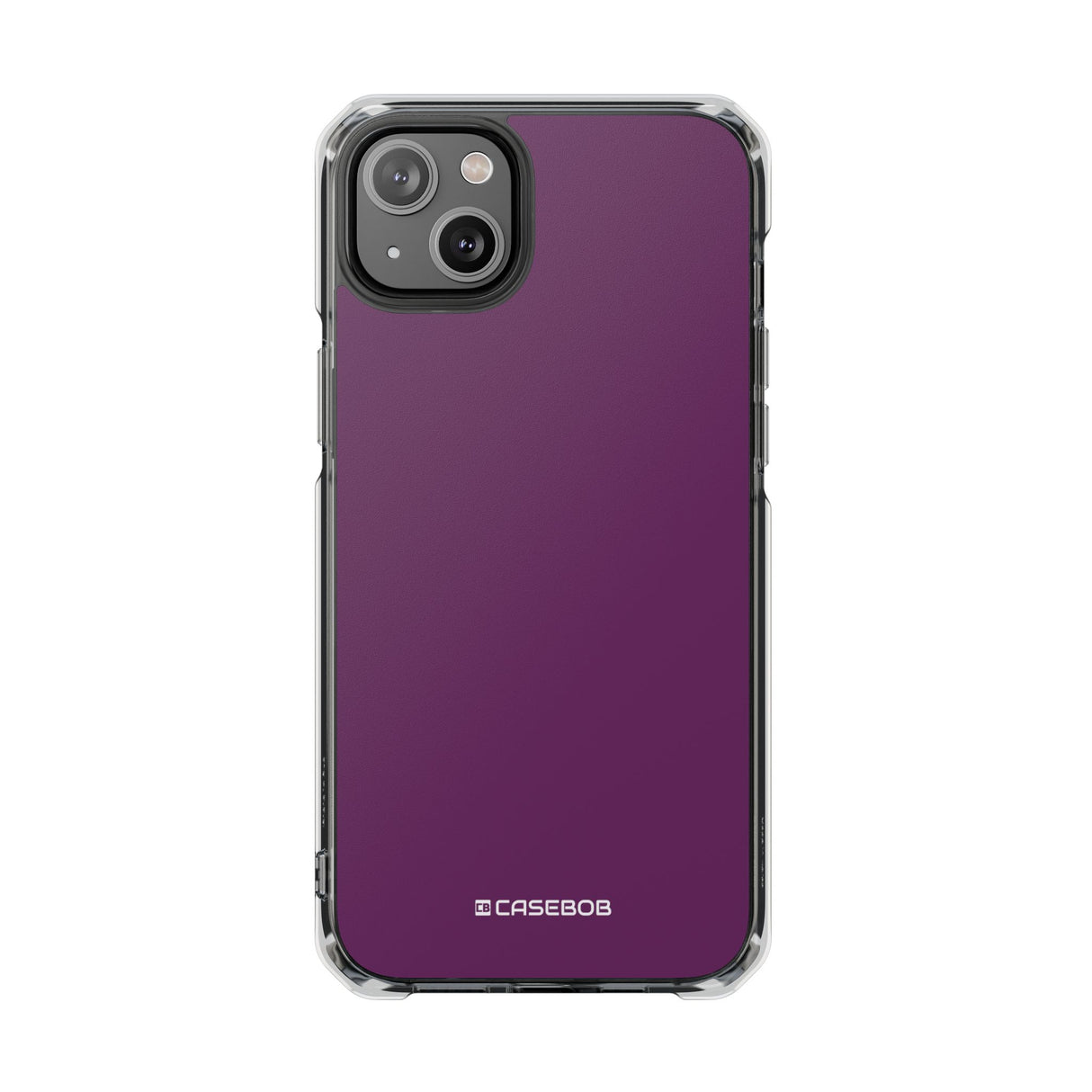 Palatinate Purple | Handyhülle für iPhone (Clear Impact Case - Magnetisch) 