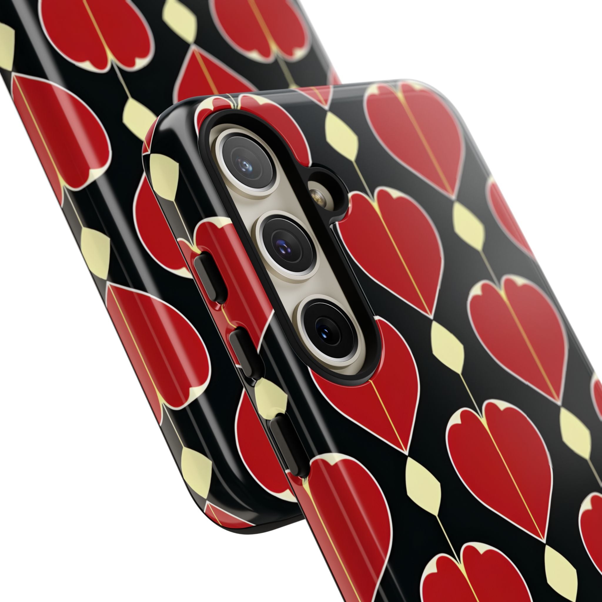 Symmetrical Heart Shape Seamless Colors Samsung S24 - Tough