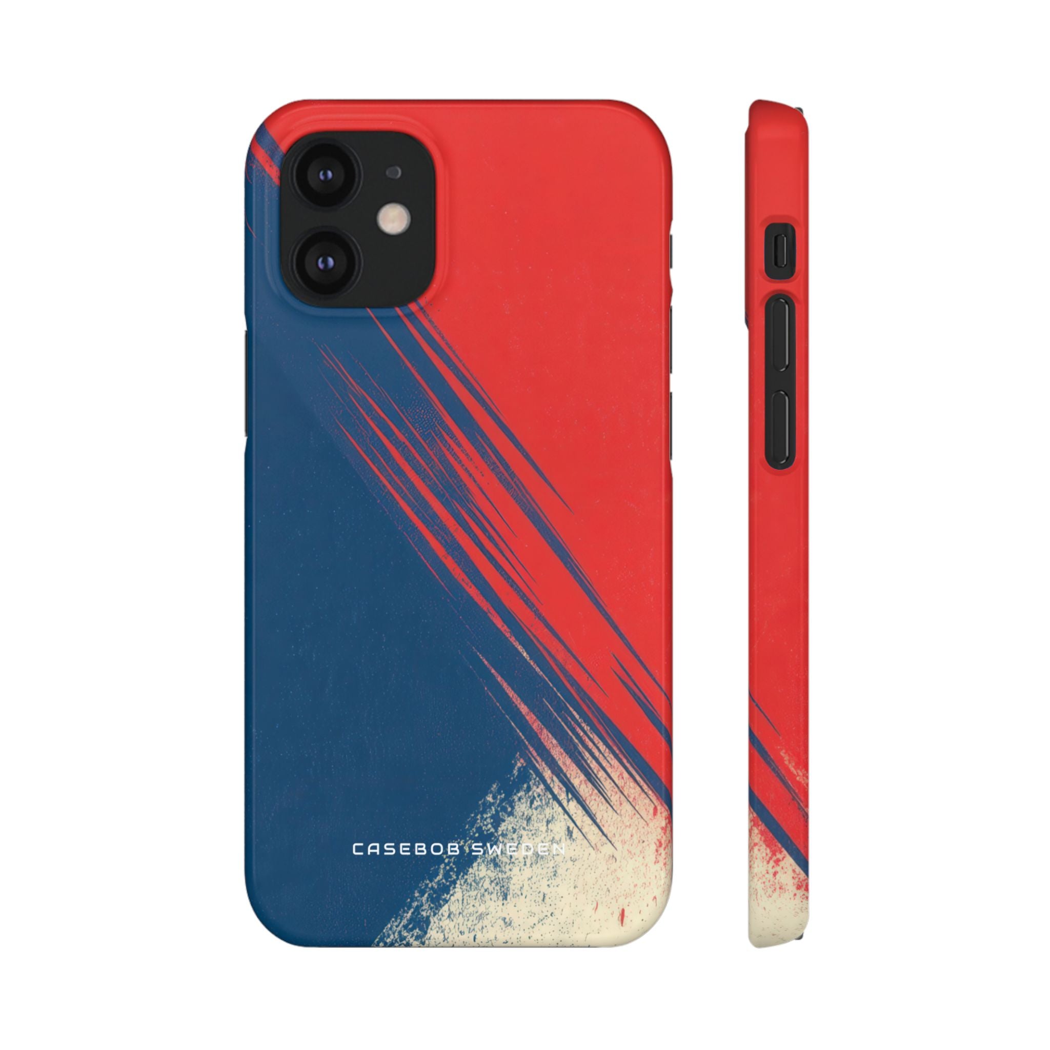 Vintage Brushstroke Harmony iPhone 12 - Slim Phone Case