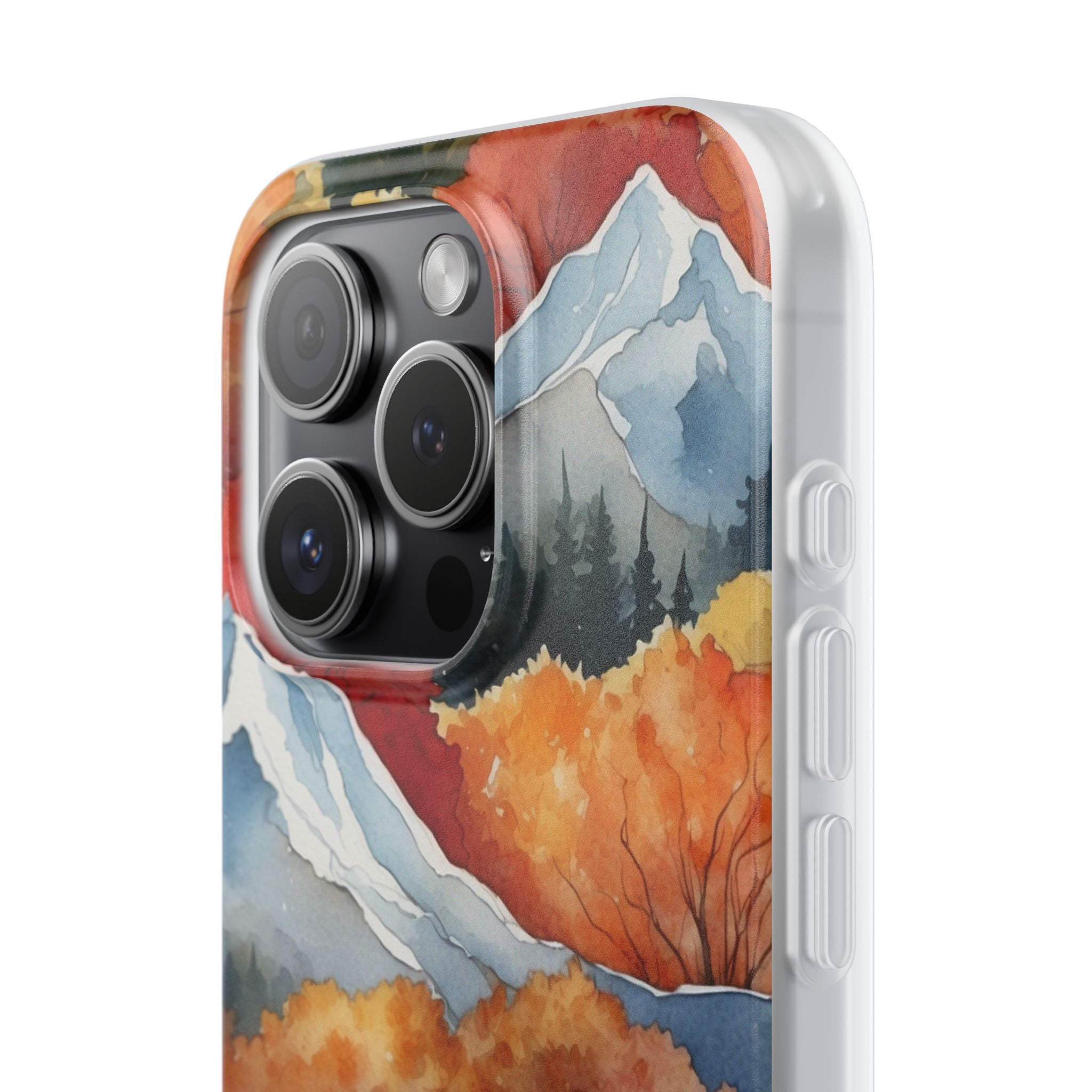Snowcap Radiance iPhone 15 Pro Case - Soft