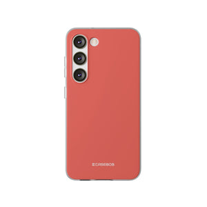 Living Coral Shade | Phone Case for Samsung (Flexible Case)