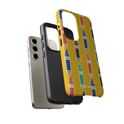 Crayons Dance Joyfully - Samsung Case