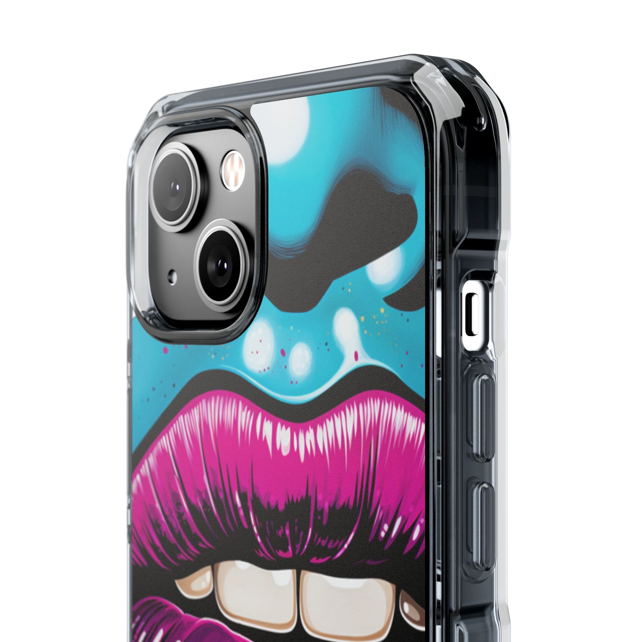 Vivid Lips Contrast iPhone Case - Impact