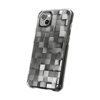 Monochrome Cube Depth iPhone 14 - Impact Clear+