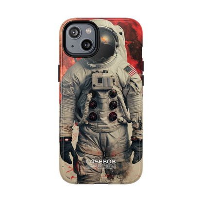 Crimson Spacewalk Dream iPhone 14 - Tough+