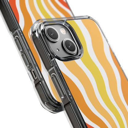 Retro Sunshine Waves iPhone Case - Impact