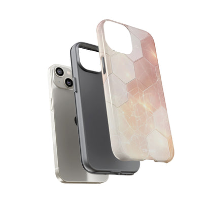 Hexagons Reflect Light - iPhone Case