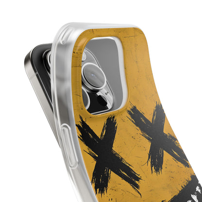 Jagged Smile Yellow iPhone 16 Pro Case - Soft