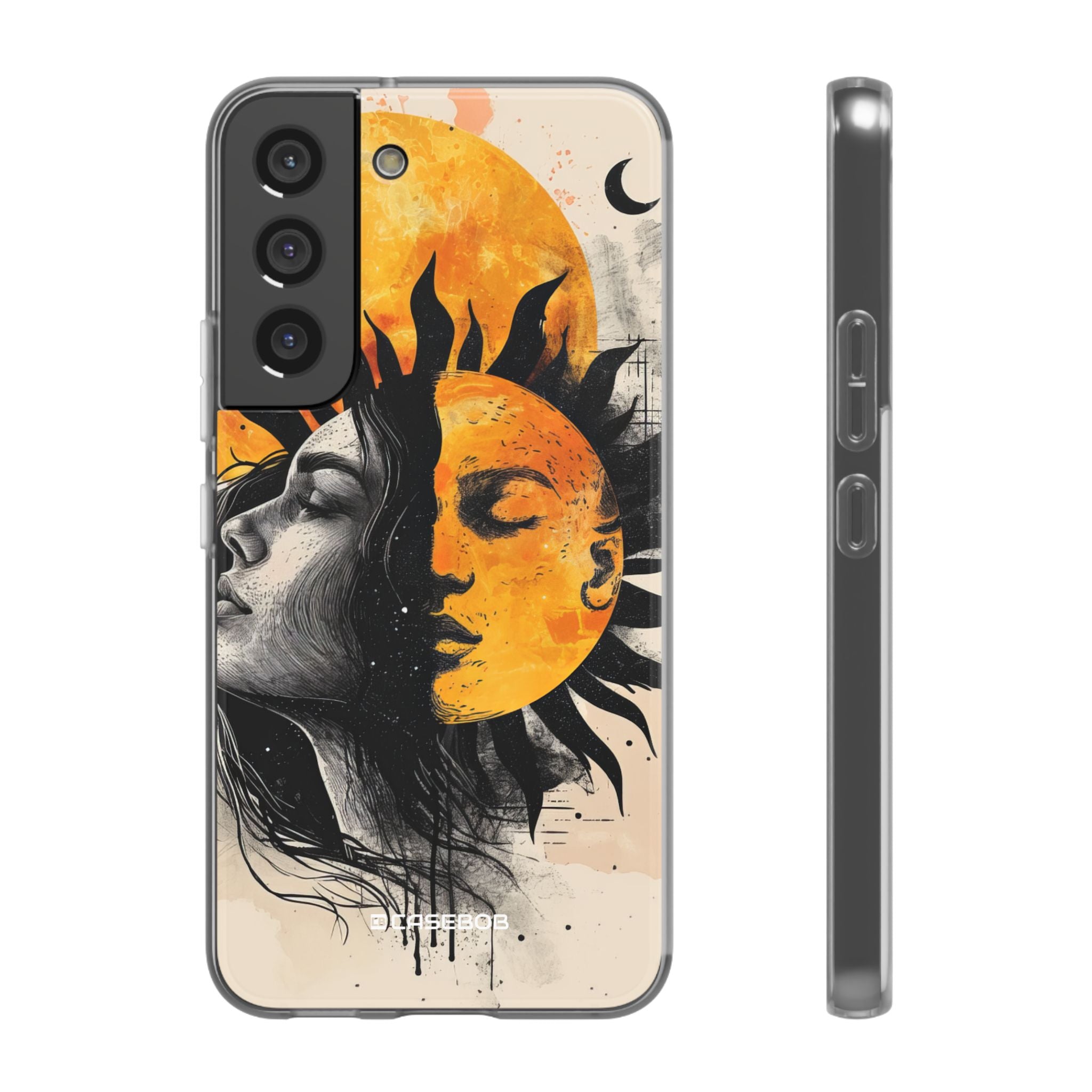 Sunlit Duality | Flexible Phone Case for Samsung Galaxy