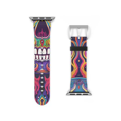Psychedelic Skull - Watch Band