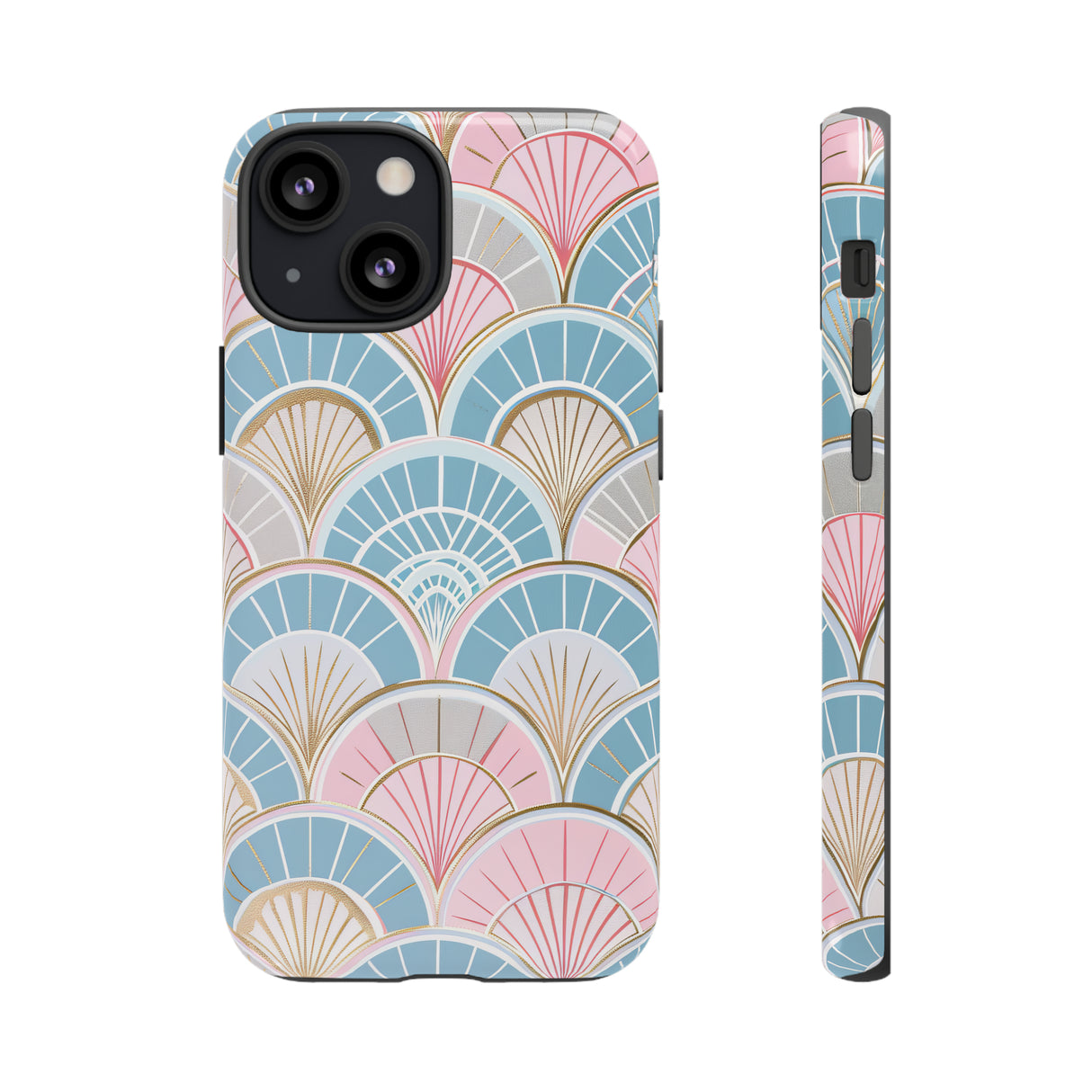 Art Deco Floral Fusion - Schutzhülle fürs Handy