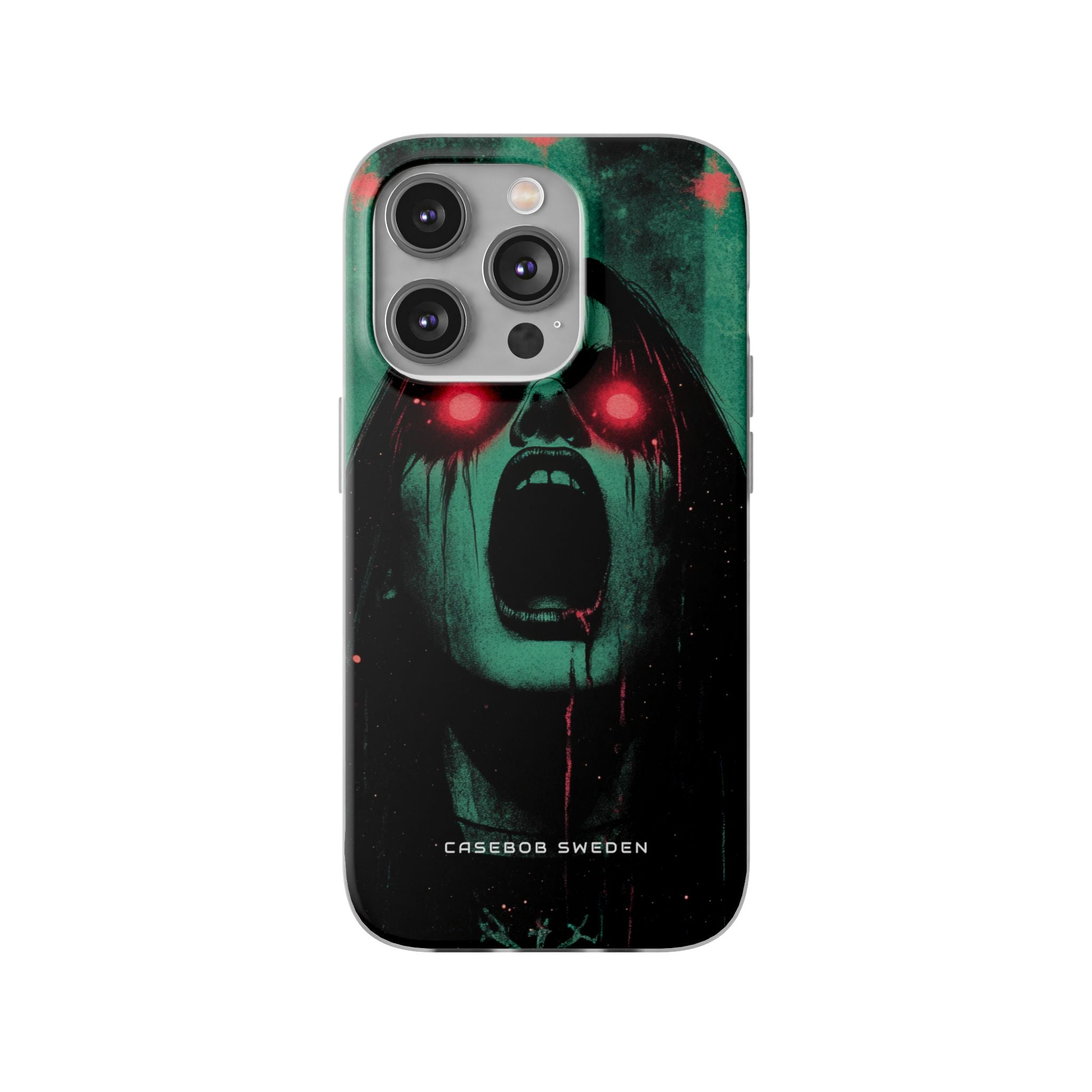 Haunting Glow of Gothic Eyes iPhone 14 - Flexi Phone Case