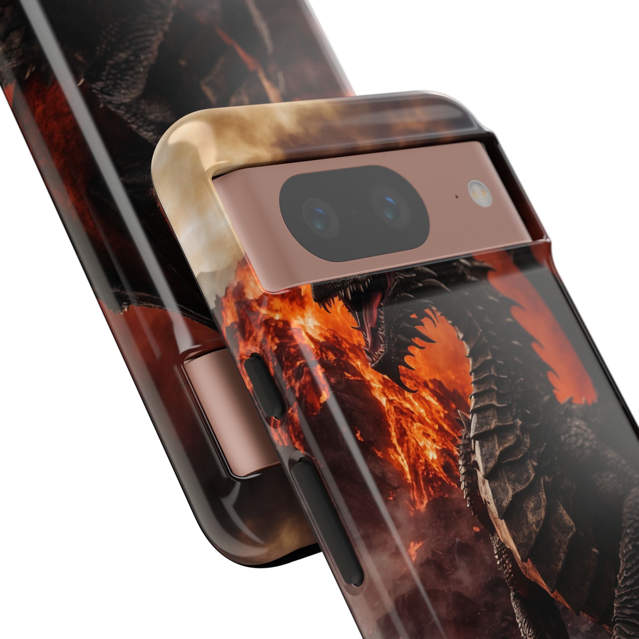 Fiery Dragon Soars - Google Pixel Case