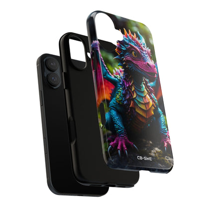 Friendly Dragon Smiles - iPhone Case