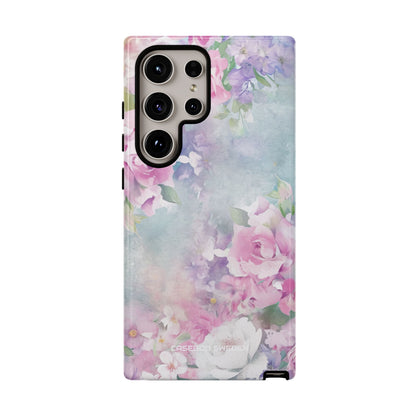 Dreamy Floral Watercolor - Tough Samsung S24 Phone Case