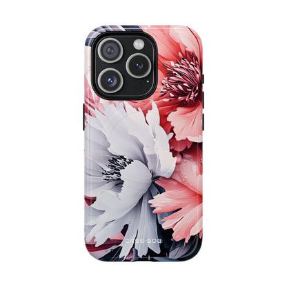 Coral Bloom iPhone 15 Pro Case - Tough+