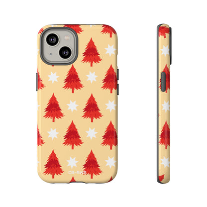 Red Trees Shine - iPhone Case