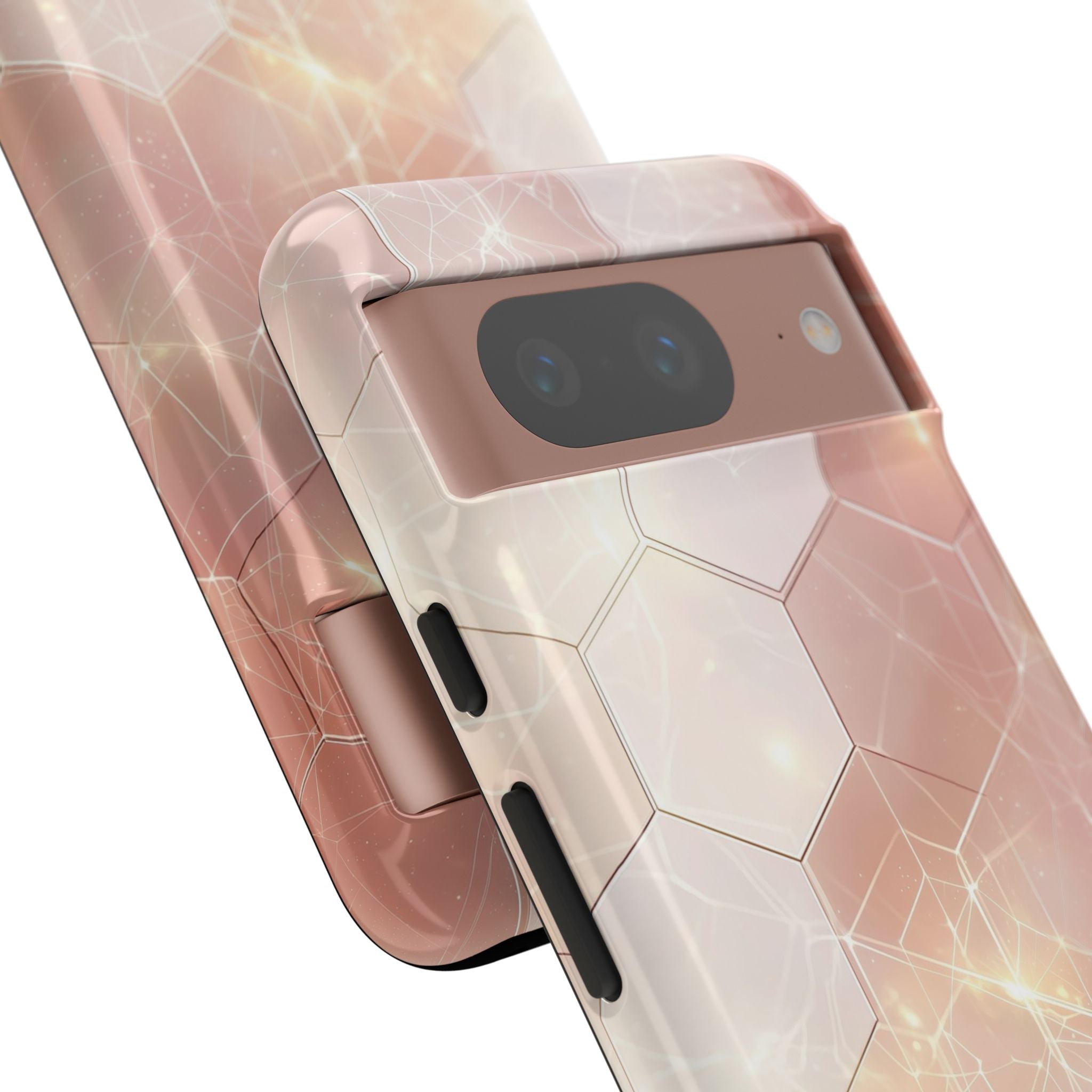 Honeycomb Glow Google Pixel 8 Case - Tough