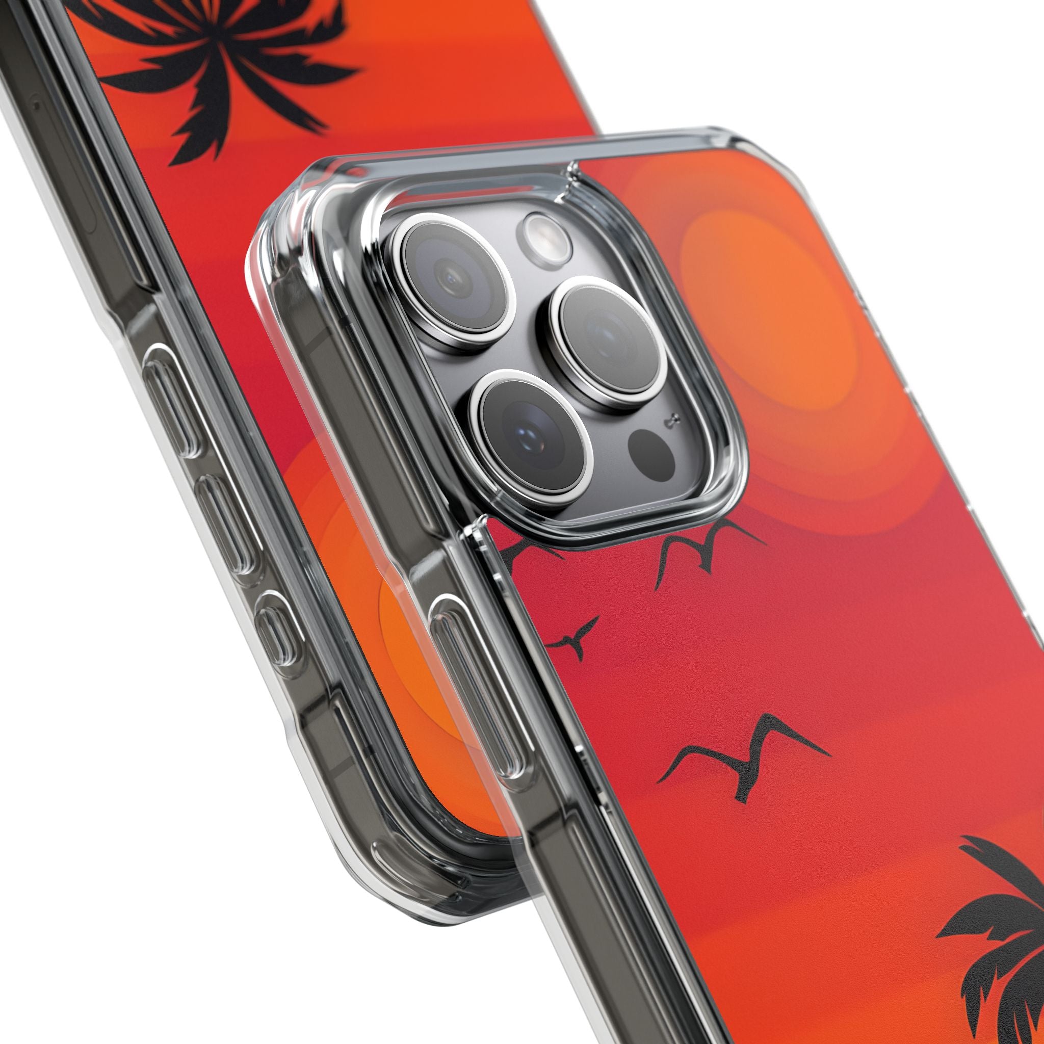Summer Sunset Silhouettes iPhone Case - Impact