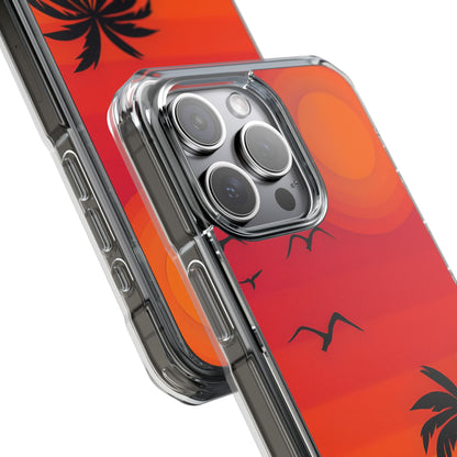 Summer Sunset Silhouettes iPhone Case - Impact
