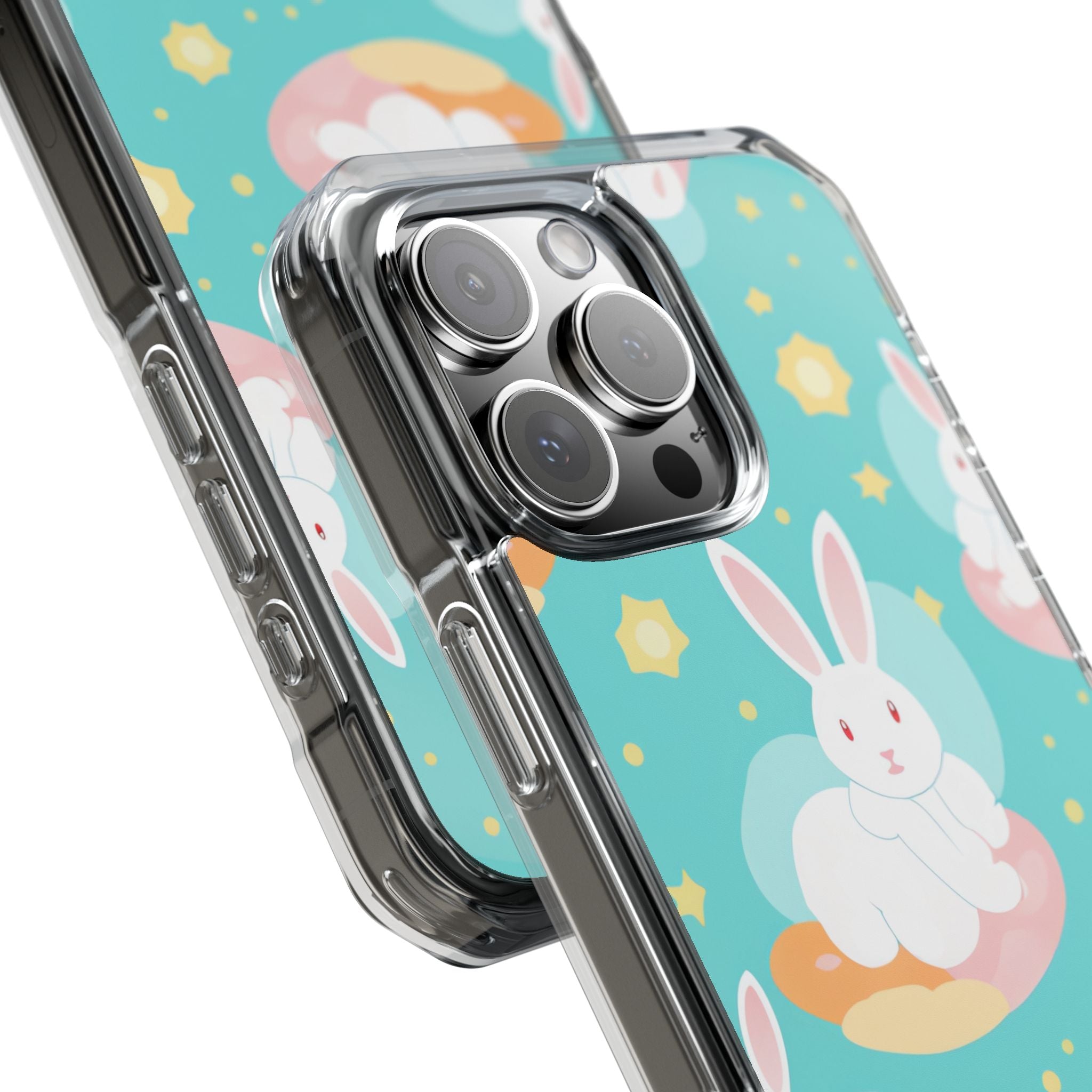Bunnies Float Dreamily iPhone Case - Impact
