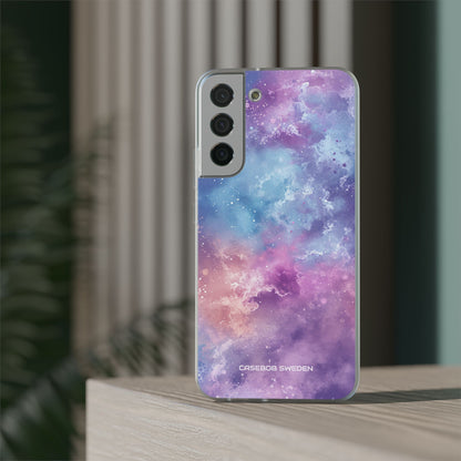 Cosmic Nebula Swirls - Flexi Samsung S22 Phone Case