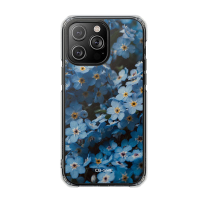 Blue Blooms Embrace iPhone Case - Impact