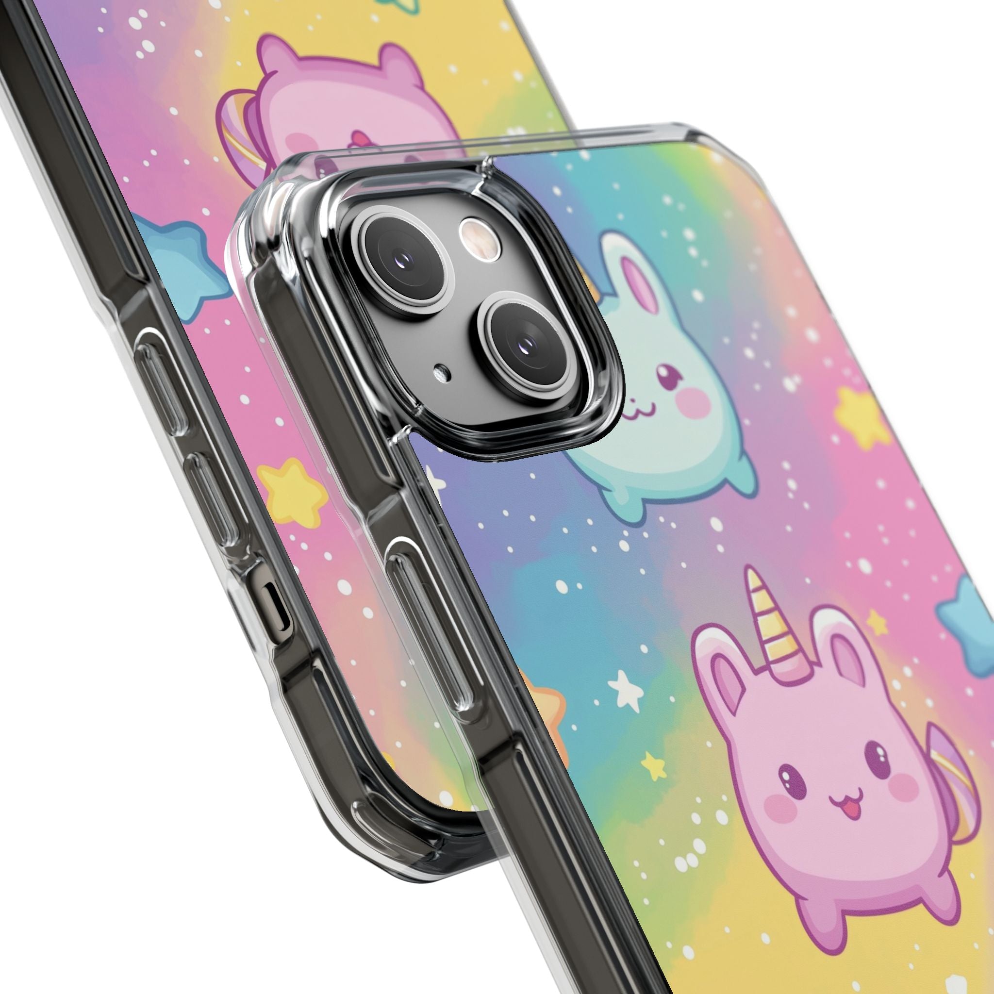 Bunnies Dance Under Stars iPhone Case - Impact