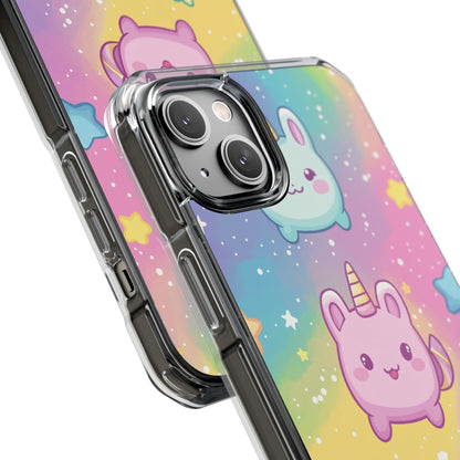 Bunnies Dance Under Stars iPhone Case - Impact