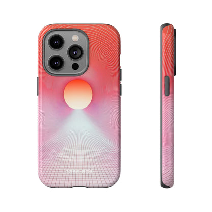 Orange Portal iPhone 14 Pro Case - Tough