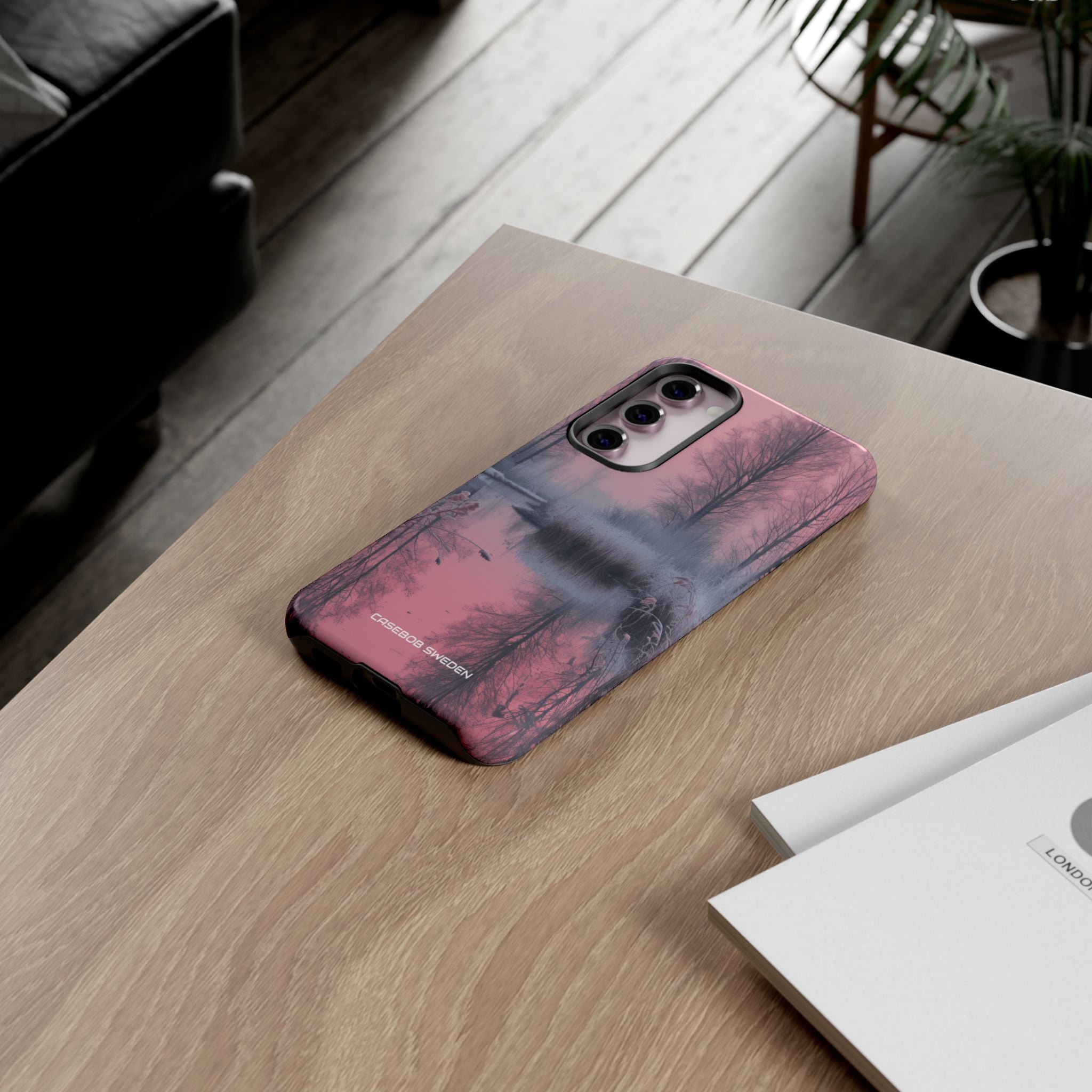 Pink Serenity Case - Tough Samsung S23 Phone Case