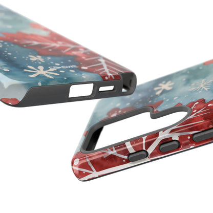 Winter Leaves Dance - Samsung Case