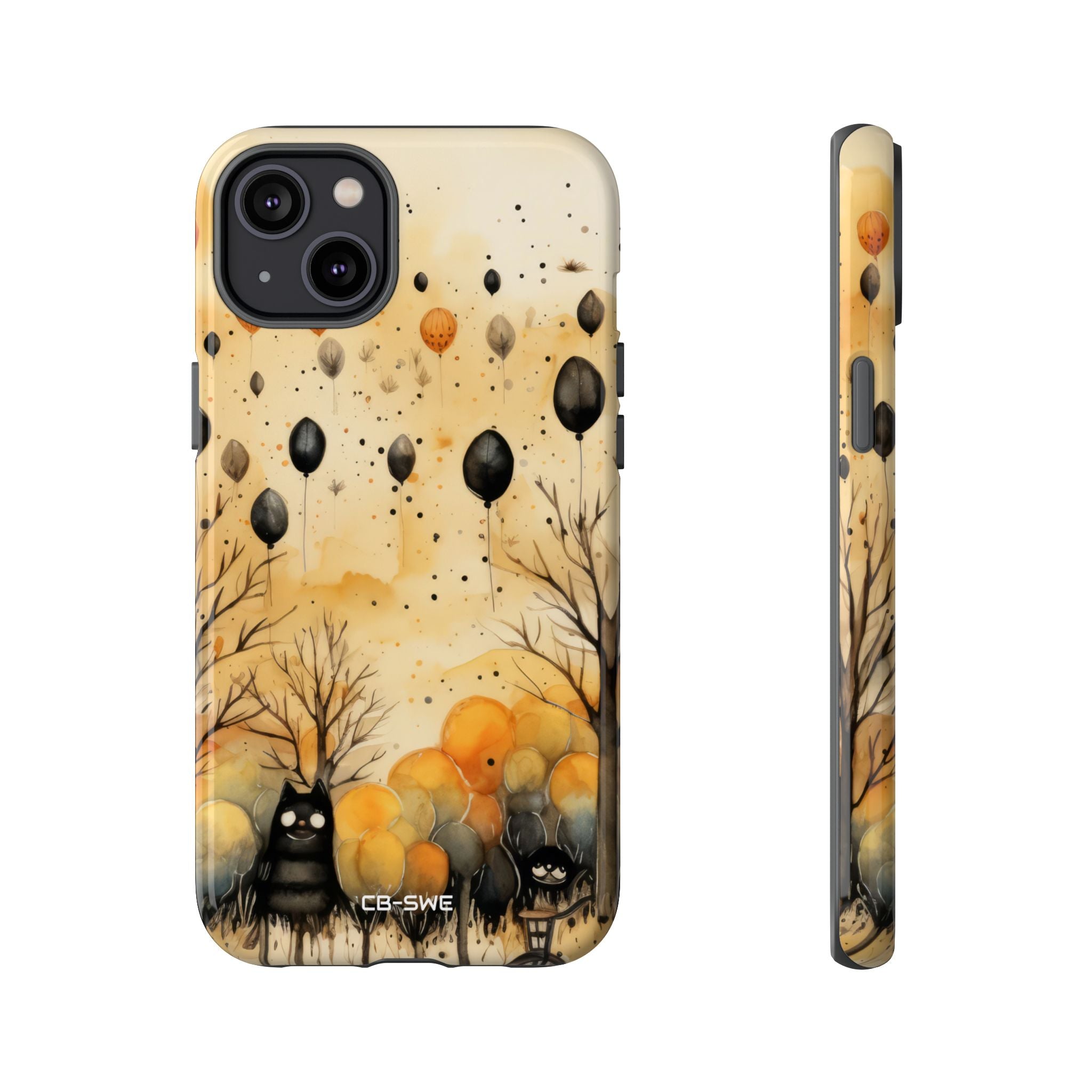 Balloons Drift Skyward - iPhone Case