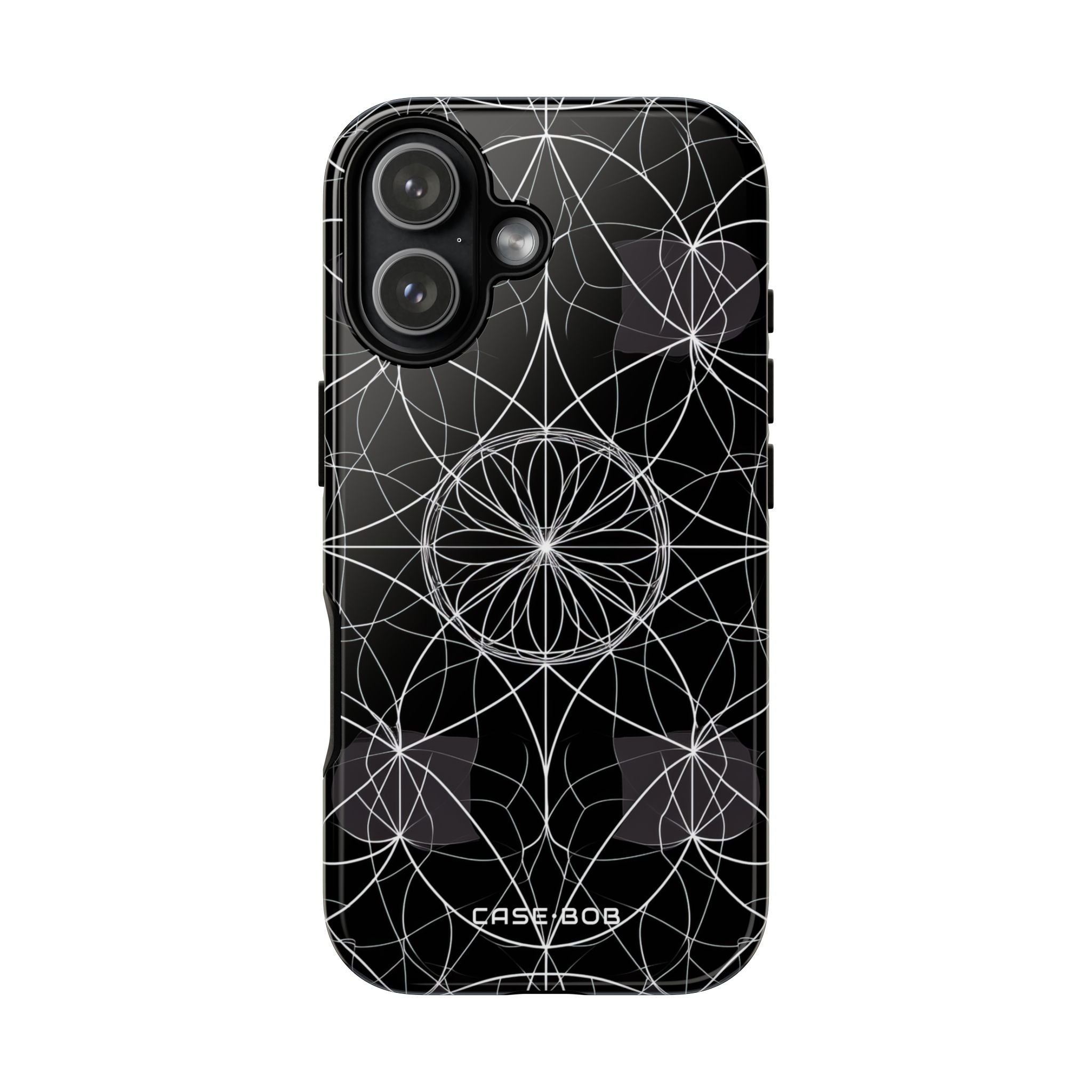 Radiant Petal Orbit iPhone 17 Case - Tough
